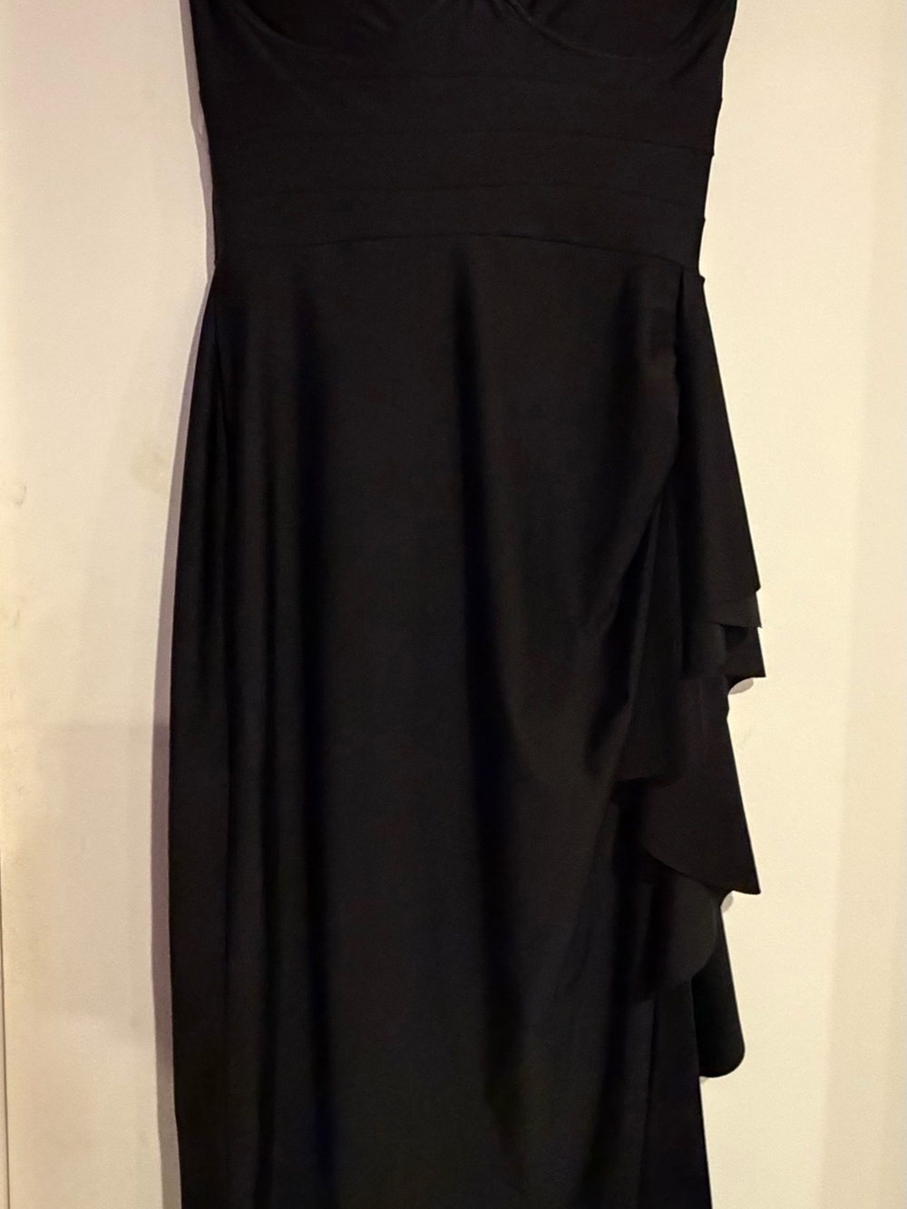 Elegant Black Women's Evening Dress